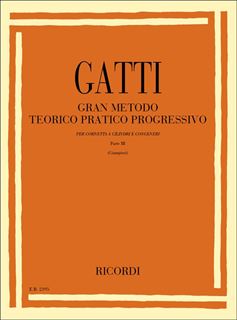 Immagine di Gran Metodo Teorico Pratico Progressivo - Parte III - D. Gatti - Ricordi