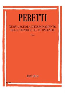Immagine di Nuova Scuola D Insegnamento Della Tromba In Si - S. Peretti - Ricordi