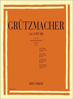 Immagine di 24 Studi Op.38 - Libro II (Pais) - Friedrich Grützmacher - Ricordi