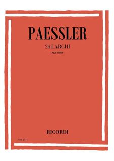 Picture of 24 Larghi per Oboe - Ricordi