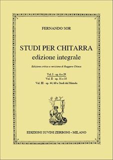 Immagine di Studi Per Chitarra Vol. 1 - F. Sor