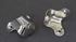 Picture of Amp Corner, chrome/nickel plated, 2 screw version,
