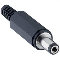 Picture of LUMBERG 1633 02 Power plug straight 5,5 / 2,1mm