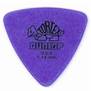 Immagine di Plettro DUNLOP Tortex Triangle 1.14 Viola