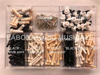 Immagine di Bottone blocca tracolla NERO 