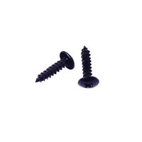 Picture of #8 x 1.25" Wood Screw, Phillips, Truss Head, Steel, Black Oxide, Full Thread