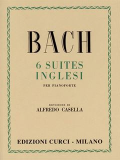 Immagine di 6 Suites inglesi - Johann Sebastian Bach - Curci