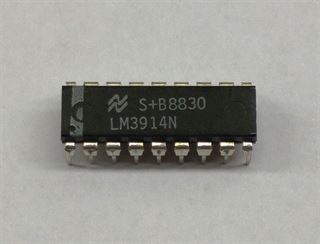 Picture of LM3914 LED Display driver IC Bargraph \ Dot