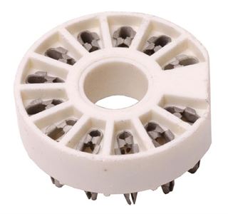 Immagine di Zoccolo 12 piedini Compactron montaggio a CS NOS