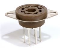 Picture of VT8-PT 8 Pin Octal Style PC Mount Tube Socket