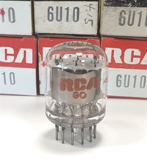 Immagine di 6U10 Triplo triodo NOS Compactron valvola