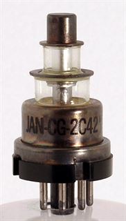 Immagine di 2C42 / CV2932 GE JAN NOS Triodo UHF