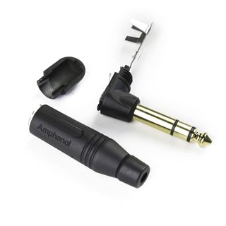 Immagine di AMPHENOL ACPS-RB-AU Spinotto telefonico stereo 1/4" MADE IN USA