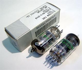 Picture of GE 12AT7WC / E81CC / 6201 NOS USA double mica