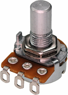 Immagine di ALPHA Potentiometer 16mm liscio ANTI-LOGARITMICO- SCEGLIERE VALORE