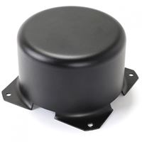 Picture of TOROIDAL TRANSFORMER ENCLOSURE black finish 90x55mm