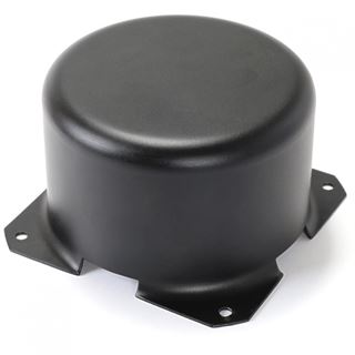 Picture of TOROIDAL TRANSFORMER ENCLOSURE black finish 90x55mm