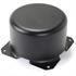 Picture of TOROIDAL TRANSFORMER ENCLOSURE black finish 90x55mm
