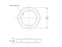 Immagine di Dado M10x0.75 passo fine