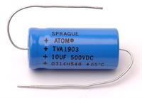 Picture of Sprague Atom 40uF/250V Electrolytics Capacitor