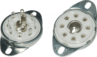 Picture of LOCTAL socket chassis mount ceramic