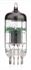 Immagine di 12AT7WC / 6201 / E81CC USA NOS GE Premium Selected ECC81