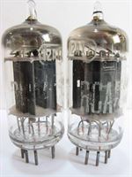 Immagine di ECC83 / 12AX7 RCA NOS Long black plates MATCHED PAIR
