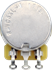 Picture of Potentiometer CTS A250K Solid Shaft