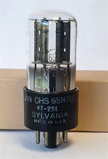 Picture of 6SN7GT JAN CHS VT-231 Sylvania 