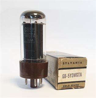 Picture of 5Y3WGTA SYLVANIA NOS USA 