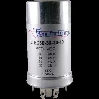 Picture of CE Mfg. 475V 30/30/30/10µF 35x65mm Multisection Can Capacitor