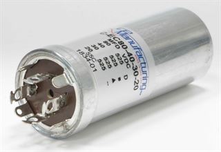 Immagine di CE Mfg. 525V 80/40/30/20µF 35x90mm Condensatore elettrolitico